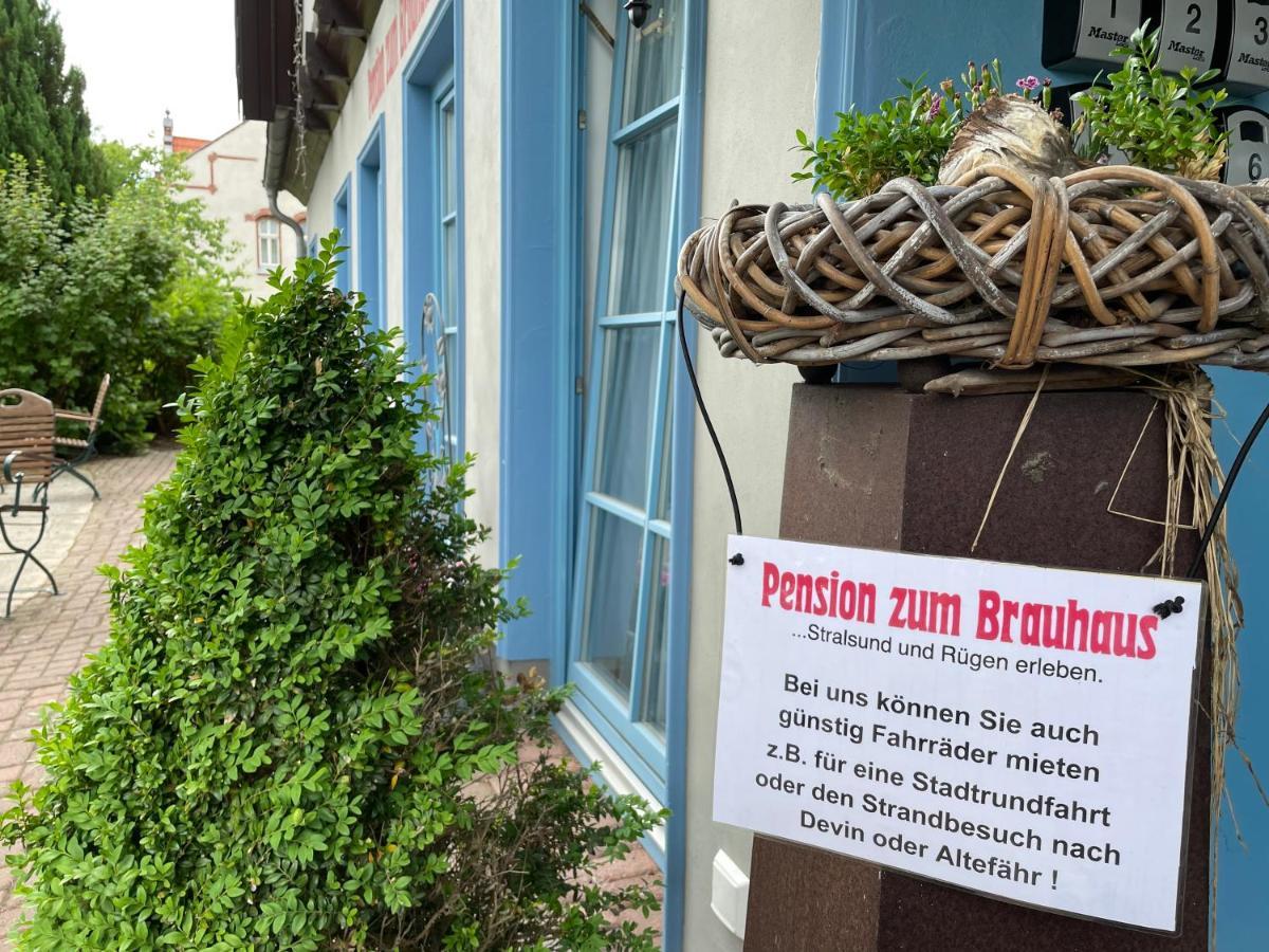 Pension Zum Brauhaus Stralsund Eksteriør billede